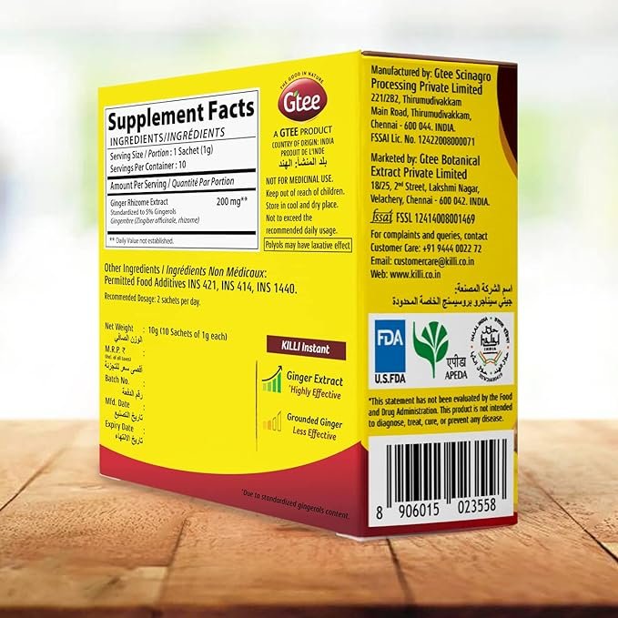 Killi Ginger Instant 10 g - Image 2