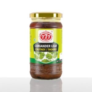 777 Kothamalli Thokku / Coriander Leaf Chutney 300 g