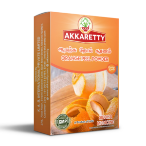 Akkaretty Orange Peel Powder Orange Thol / Kamlapazham 100 g