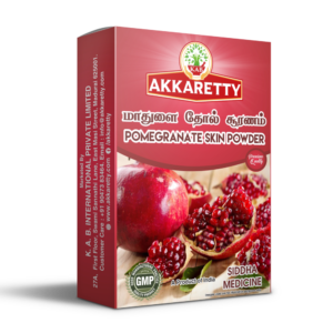 Akkaretty Pomegranate Skin / Madhulai Thol Powder 100 g