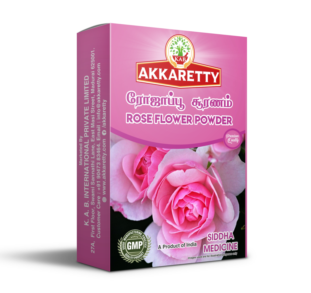 Akkaretty Rose Flower Powder 100 g